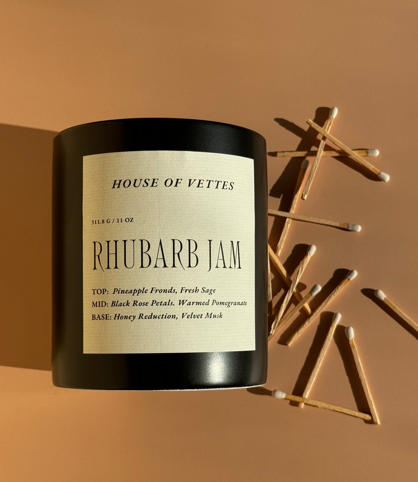 Rhubarb Jam Candle